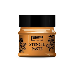 Πάστα για στένσιλ μεταλλική Pentart 50ml – Bronze